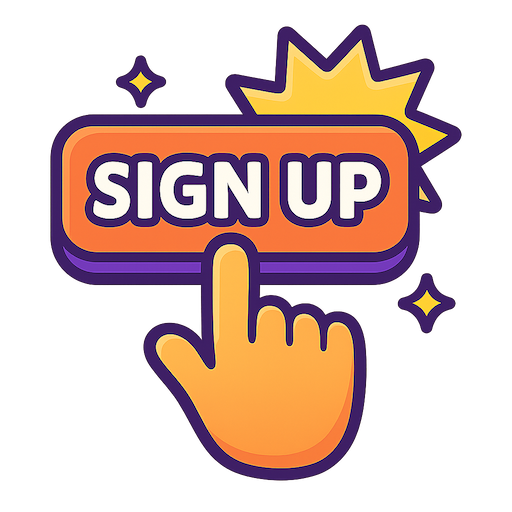 Sign up icon